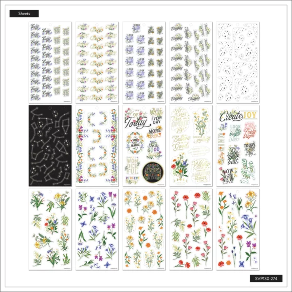 Happy Planner - Paquete Stickers - Grounded Magic. SVP130-274 - Image 4