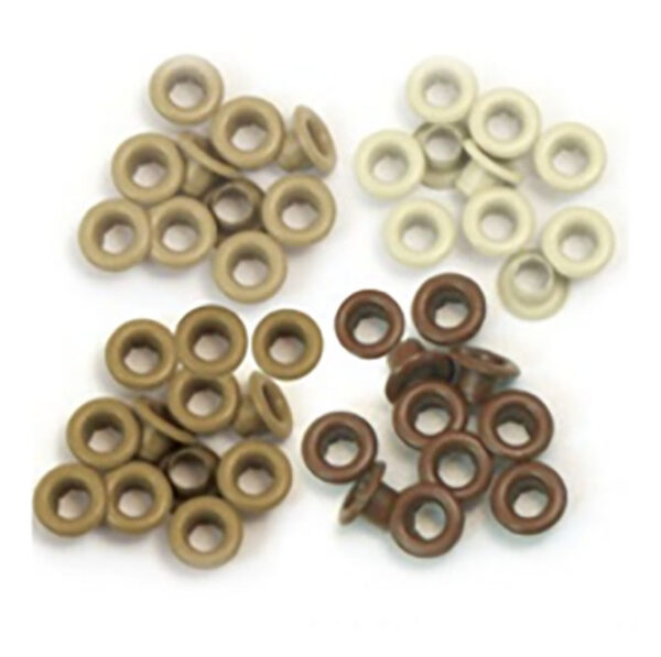 Eyelets Café 3/16 (0.5cm) 60 pzas