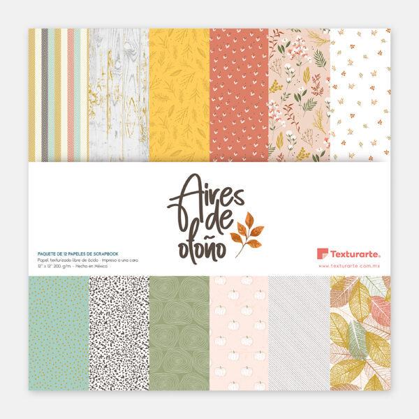 14111519 Colección "AIRES DE OTOÑO" 16 hojas  impreso a una cara