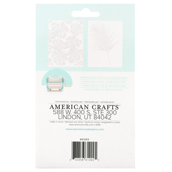 23251802 Carpeta de Embossing Revolution - HEIDI SWAPP (2 PIEZAS)661202 - Image 2