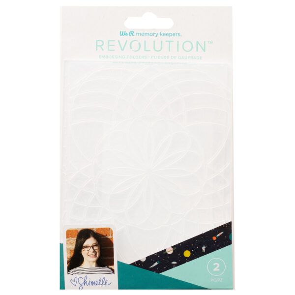 23251802 Carpeta de Embossing Revolution - SHIMELLE (2 PIEZAS) 661205