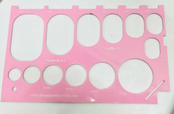 Selector Acrilico Rosa nuevo modelo para Espirales y Arillos