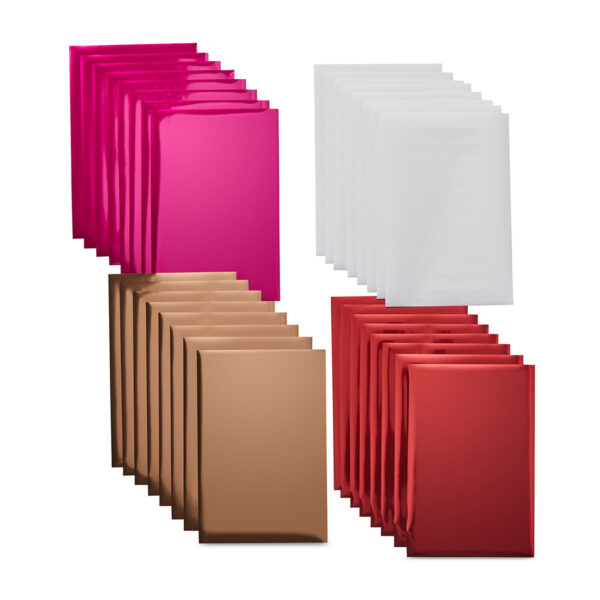 14111525 MUESTRARIO DE HOJAS DE TRANSFERENCIA CRICUT FOIL RUBY 4X6" (24 PIEZAS) | 2008705 - Image 4