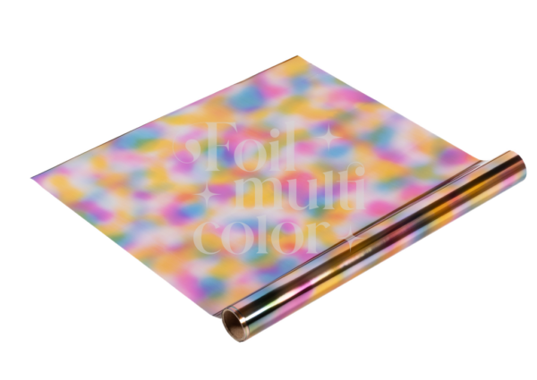 14111525 Foil para toner - Color Manchas Arcoiris Pastel 10M