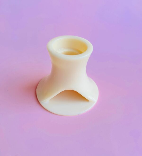 Soporte para pegamento color hueso - 1 pieza