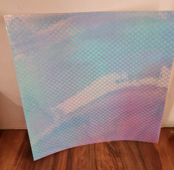 44121635 Vinil adhesivo Sirena tornasol 30 x 30 cm (1 hoja)