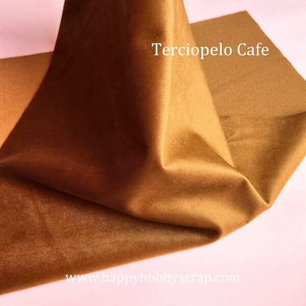 44121635 Vinipiel Terciopelo Café 30 x 60cm
