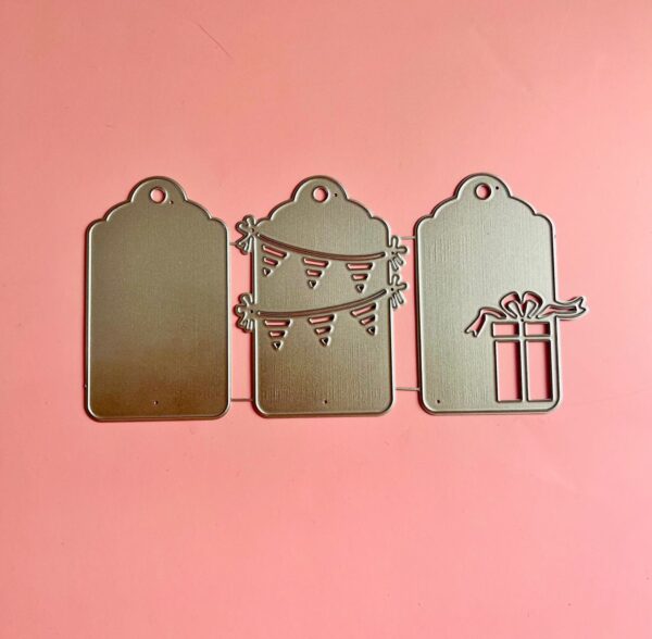 23251802 Troquel de tags regalo de Navidad - Modelo 0131
