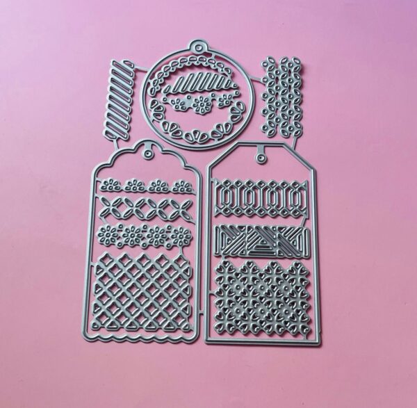 23251802 Troquel de tags varias formas  - Modelo 0136