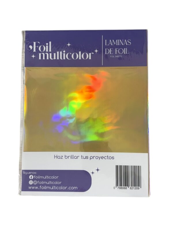 14111525 Foil Multicolor - Laminas Toner 9 colores