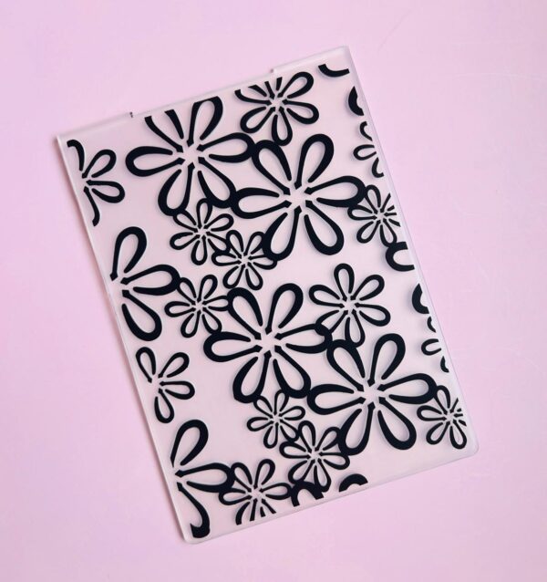 23251802 Carpeta de Embossing Modelo 26 Flor (Happy Hobby Scrap)
